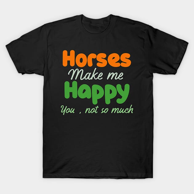 horses T-Shirt by Design stars 5